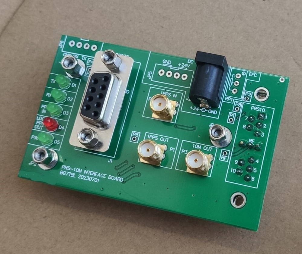 High Quality PRS-10M Rubidium Clock Interface Board PCBA 1PPS Input and Output