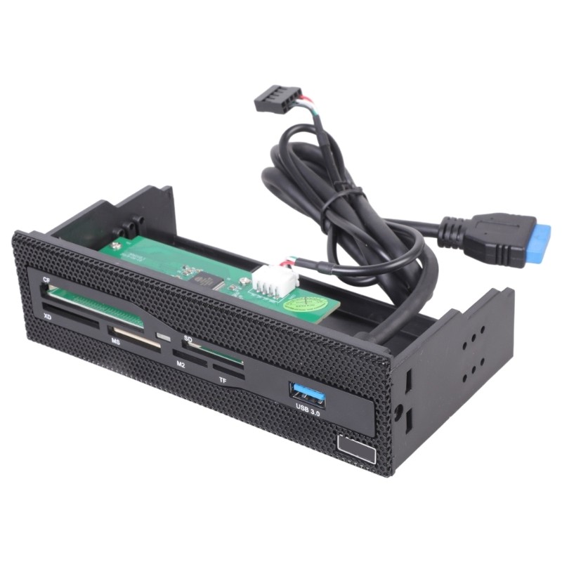 USB3.0 Card Reader Front Panel Multi Function for PC Cases Chassis Front Panel