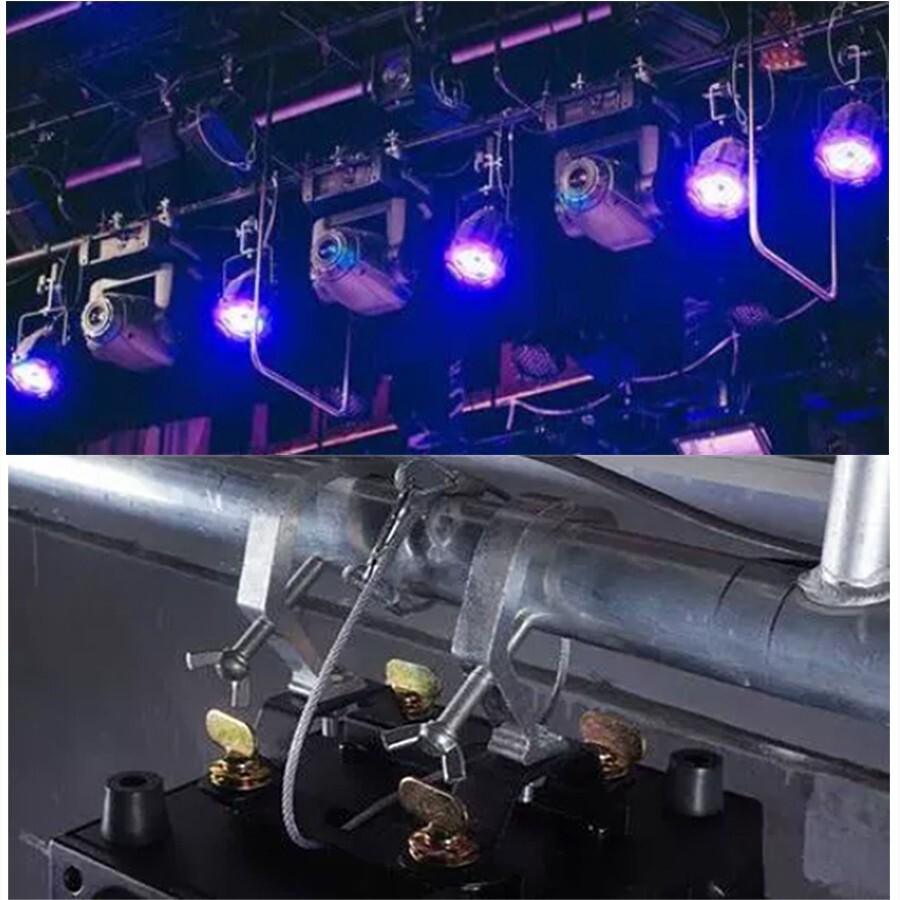 Safety Cable Steel Wire Stage Light Security Ropes For Stage Moving Head Light