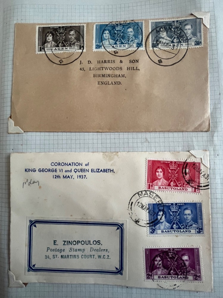 George VI 1937 Commonwealth Coronation Issues 45+ Countries & Territories
