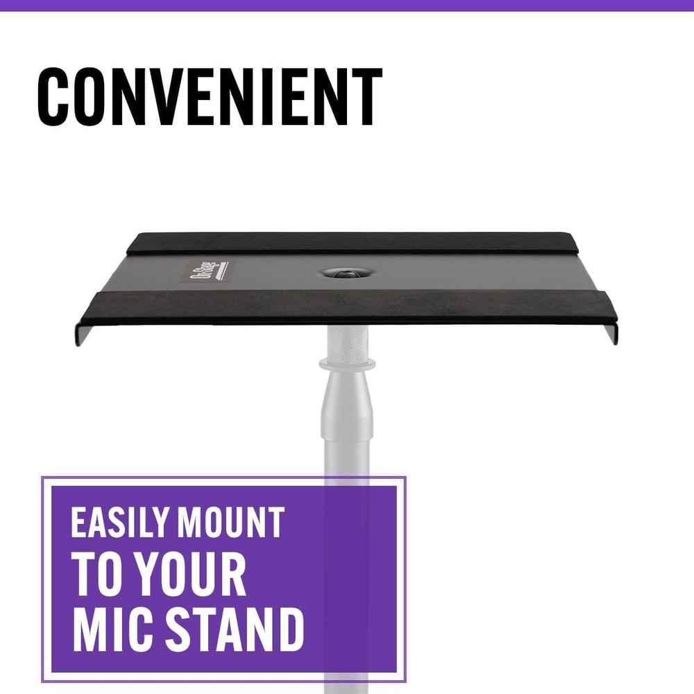 OnStage On-Stage MSA6000 Platform for Mic Stand Black