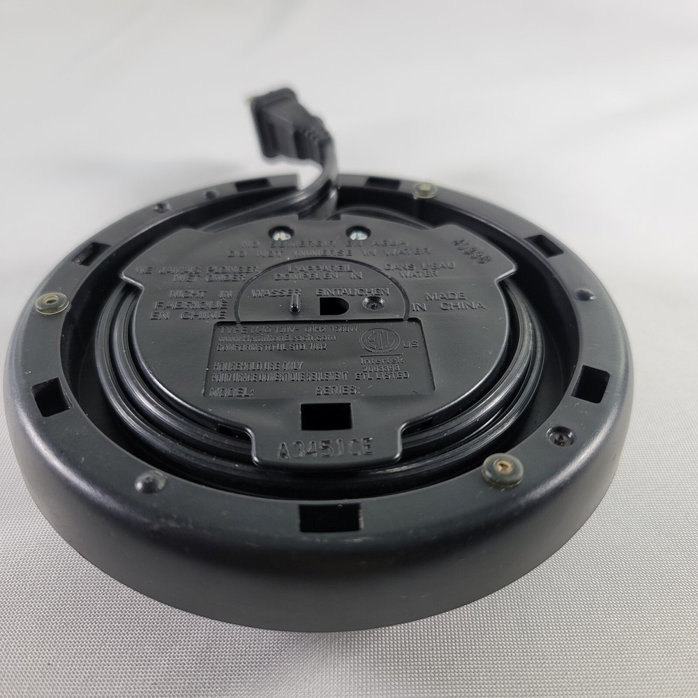 Hamilton Beach K46 Electric Cordless Kettle Replacement Power Base
