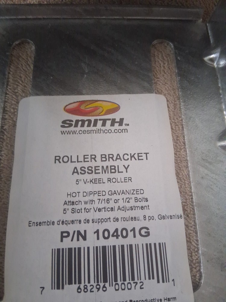 5" V-KEEL ROLLER BRACKET ASSEMBLY HOT DIPPED GAVANIZED