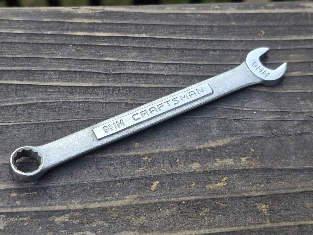 Craftsman 9mm -V- 42913 USA  Combination Wrench