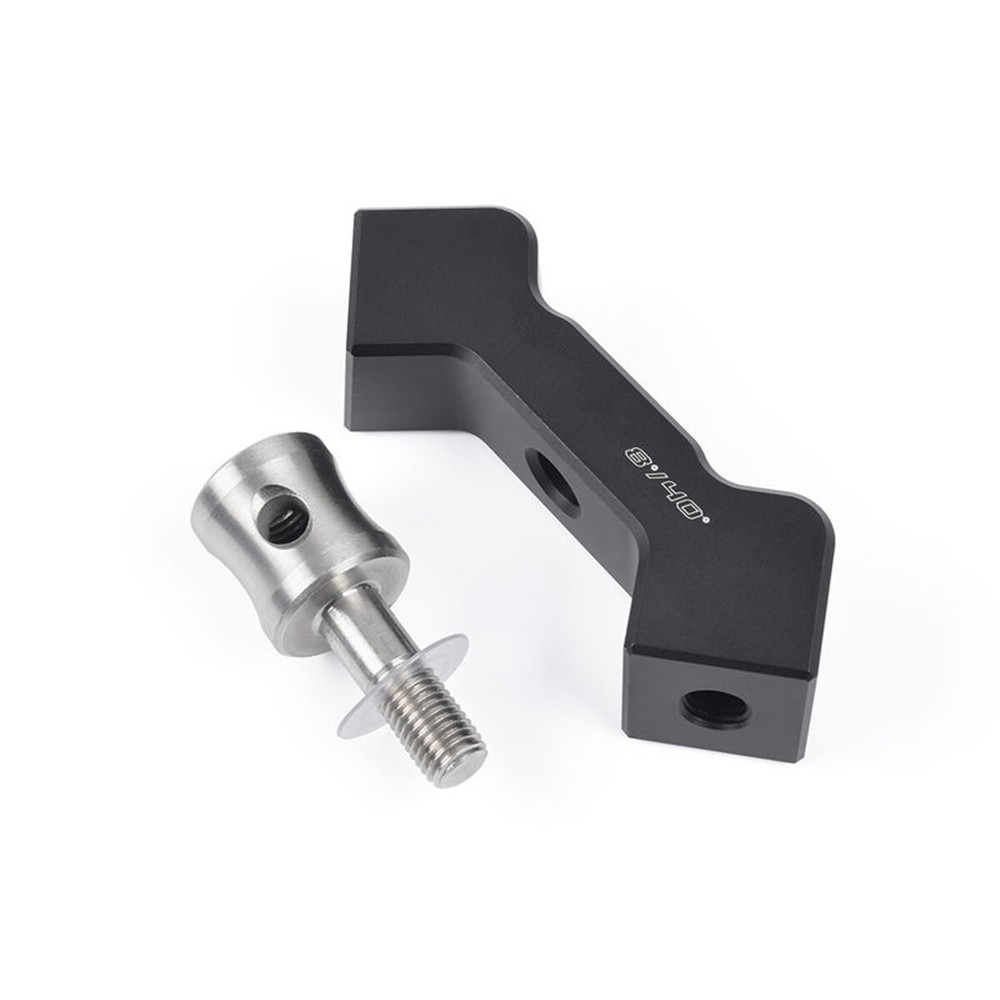 V-Bar Mount, Fixed Aluminum Archery Recurve Bow Stabilizer,Black
