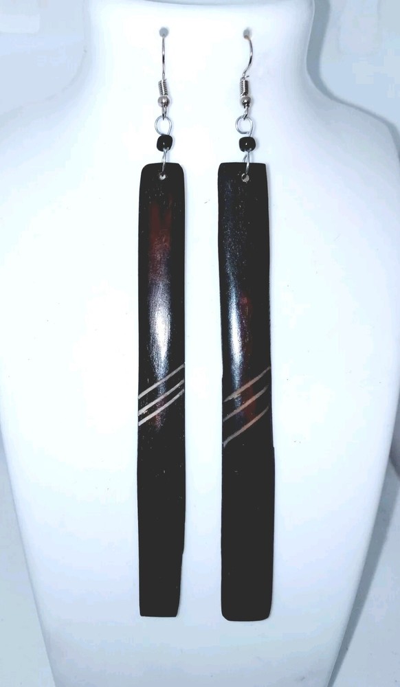 Handmade Maasai Tribal   Long Dangle drop hook Earrings