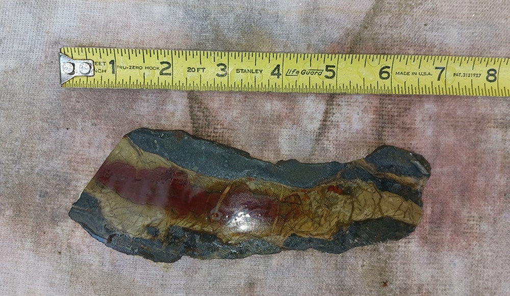 Morrisonite Jasper Slab. High Quality