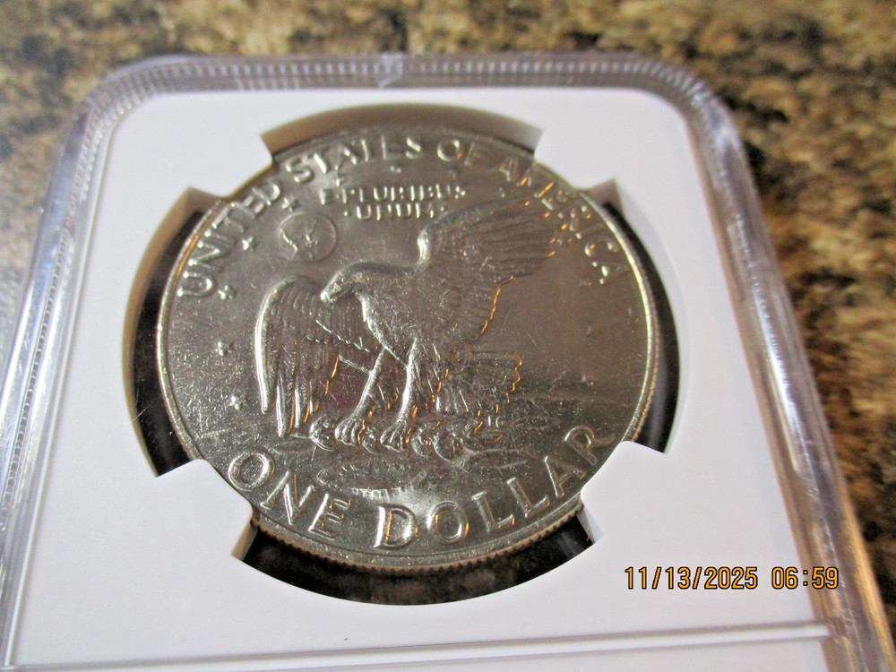 1974 EISENHOWER $1 NGC MS 65 030