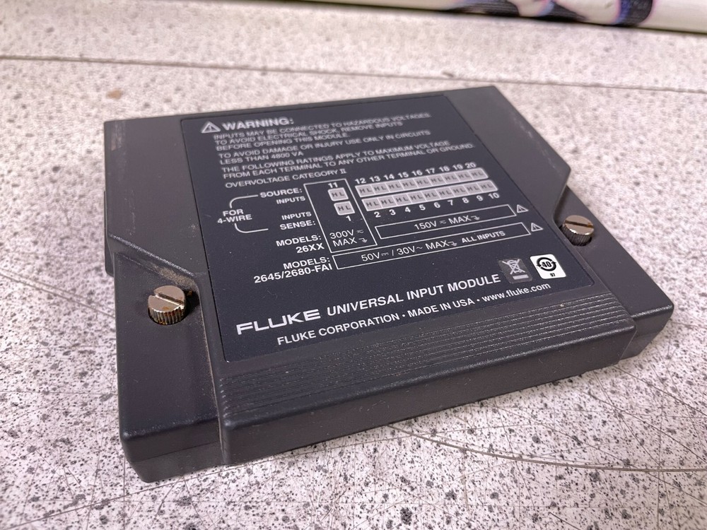 Fluke Universal Input Module