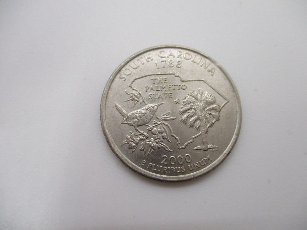 2000 South Carolina State Quarter Coin