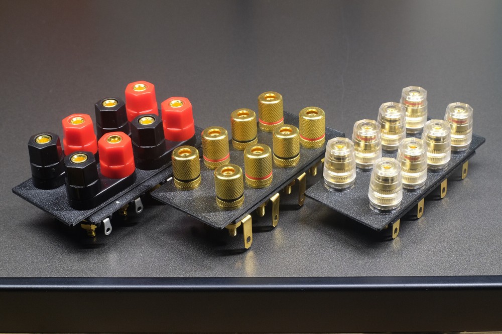 Kenwood KA-4002 speaker terminal upgrade kit
