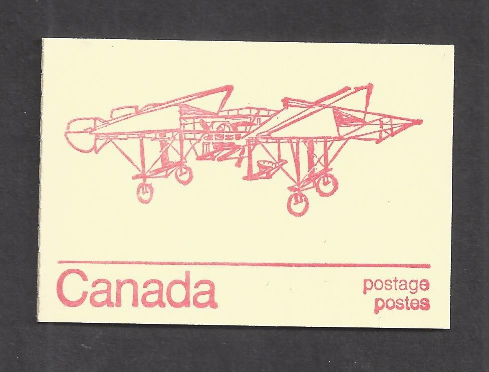 CANADA BOOKLET #74a VF MINT NH EXTRA TAG LINE ERROR SEE NOTE BELOW BS30454