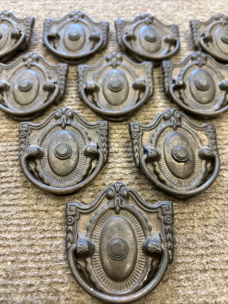 Vintage Drawer Pulls Brass 10
