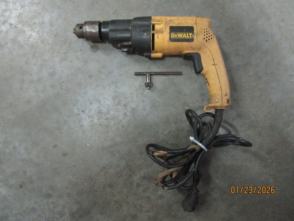 DeWalt DW505 1/2” VSR Hammer Drill – Tested Working