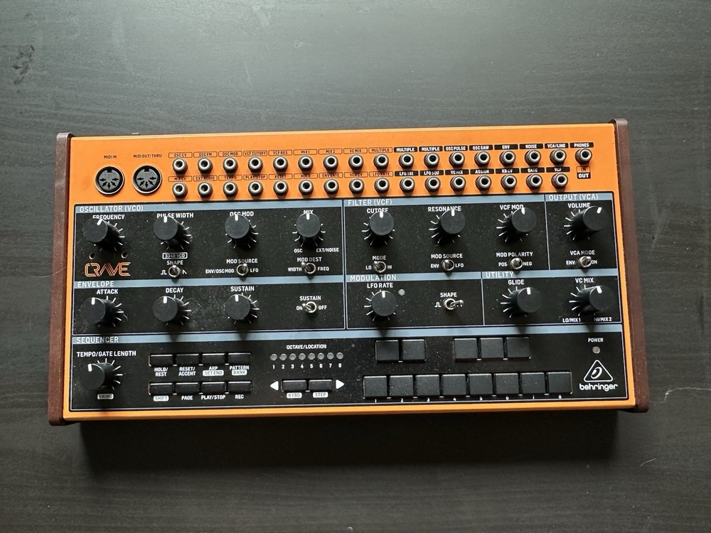 Behringer Crave Analog Semi-Modular Synthesizer