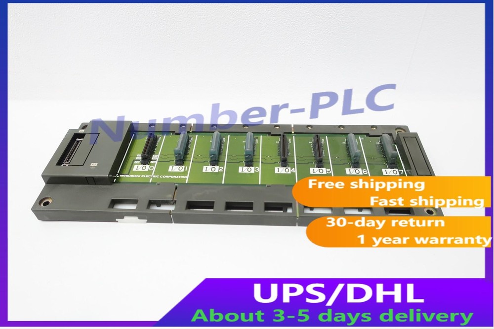 Mitsubishi A1S58B-S1 Base Unit Module 7 I/o