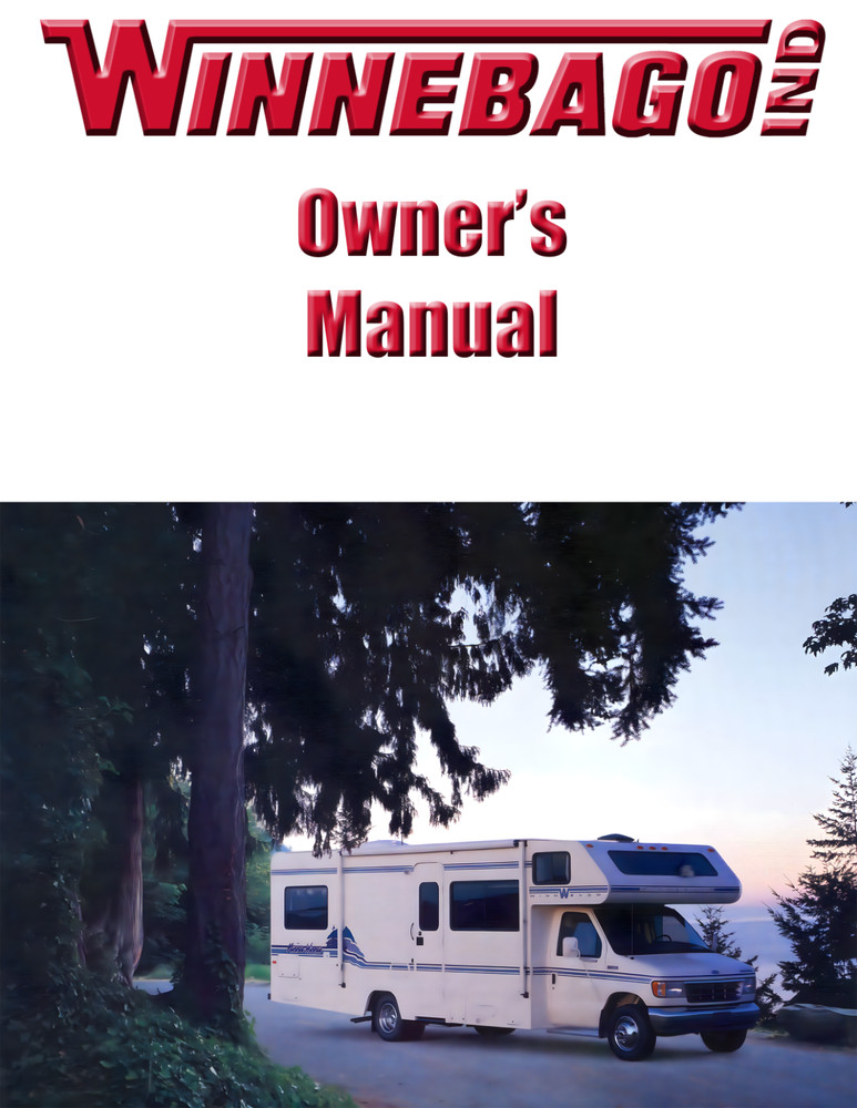 1995  Winnebago Minnie Winnie Home Owners Operation Manual User Guide