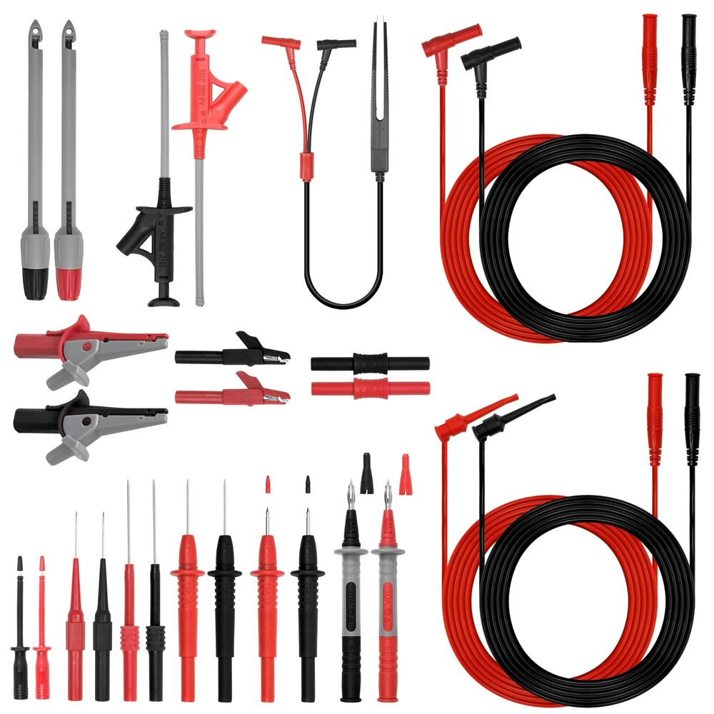 27PCS Multimeter Test Leads Kit,Professional and Upgraded Test Leads Set with...