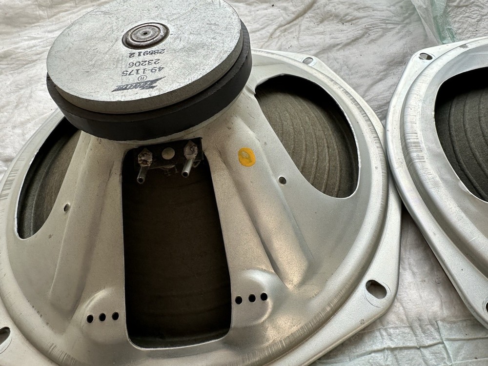 Zenith 49-1175 10” Full Range Speakers