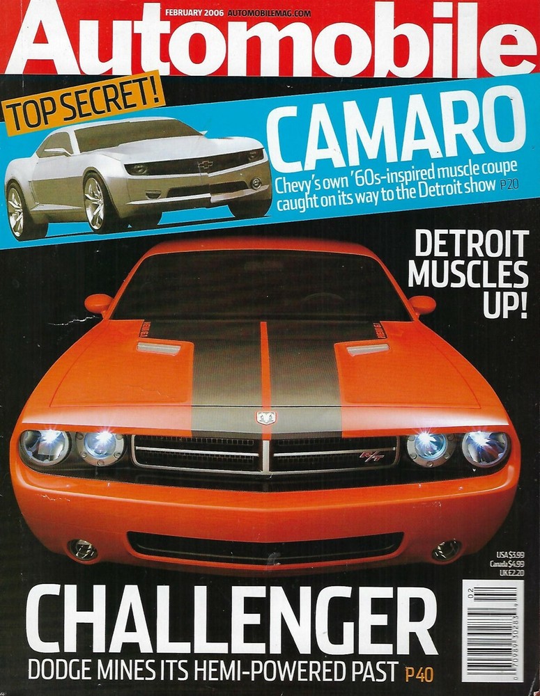 Automobile magazine February 2006 excellent condition