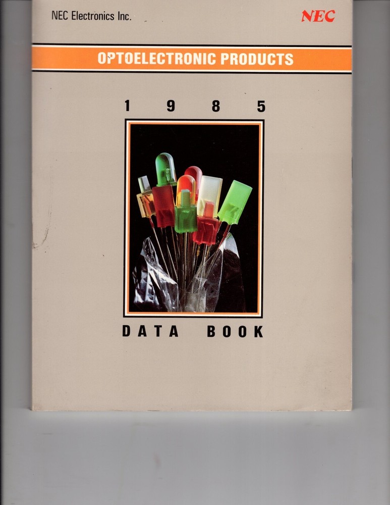 NEC Electronics Data Book 1985 Optoelectronic Products