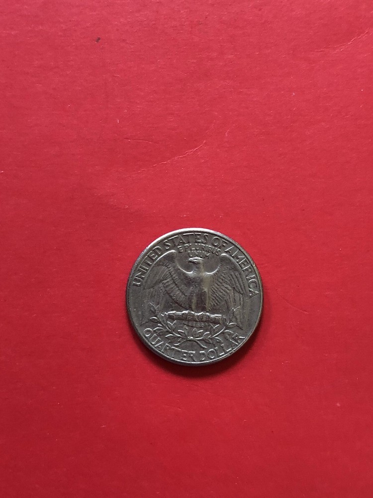 1981 Washington quarter filled D Mint Mark Error#65