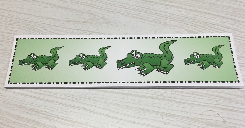 Circle the largest? 21 Activity Strip Cards - Laminated Cards