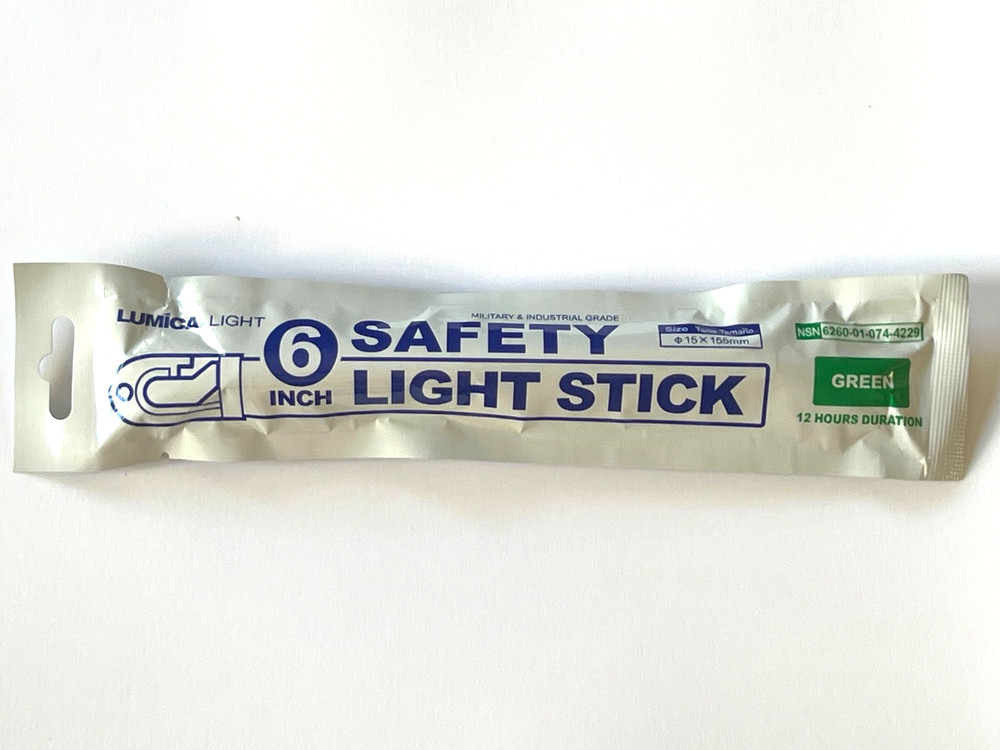 12-Hour Green Glow Sticks – Industrial Grade Lightsticks