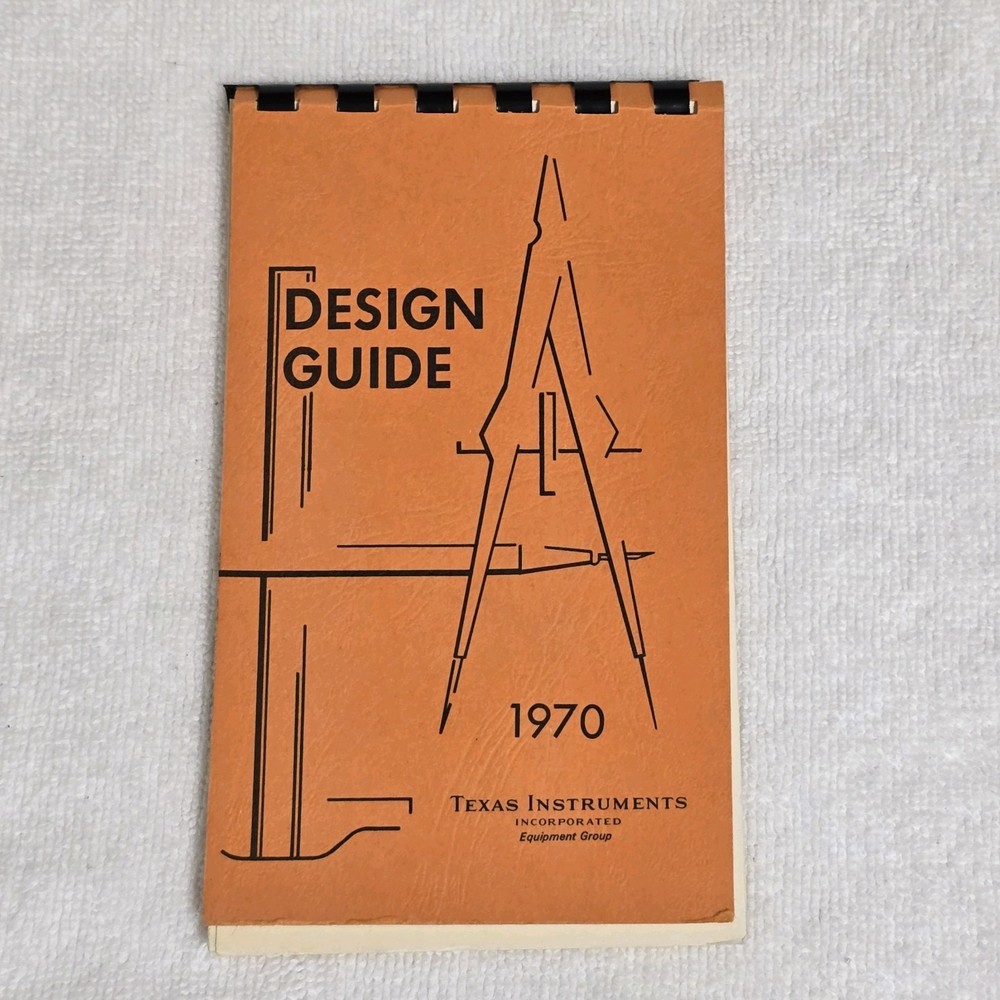 VTG 1970 Texas Instruments Design Guide Pocket Reference Book Engineering