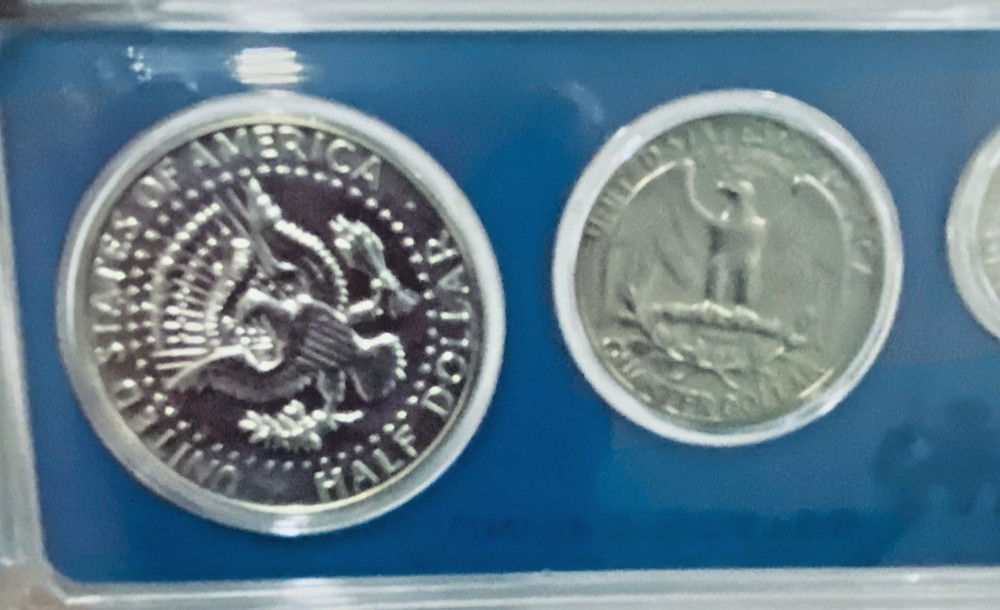 1967 US Special Mint Set, Half Dollar 40% Silver, (READ)