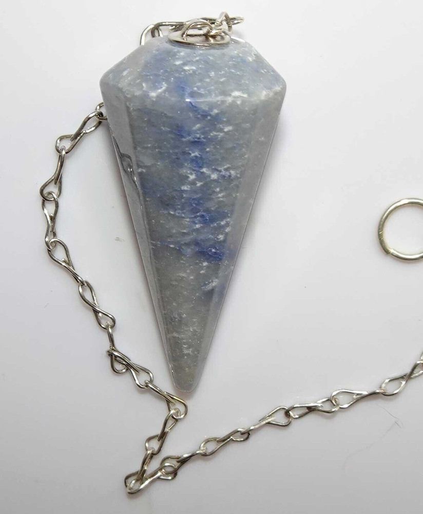 Blue Quartz Pendulum (Dumortierite) p26