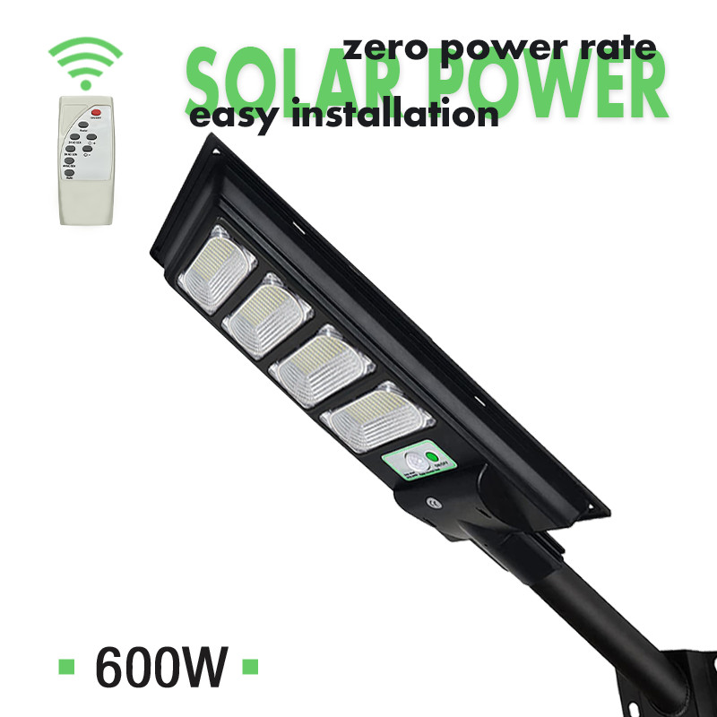 Solar Sensor Street Lamp 600W Outside Path Security Energy Saving Timer IP65