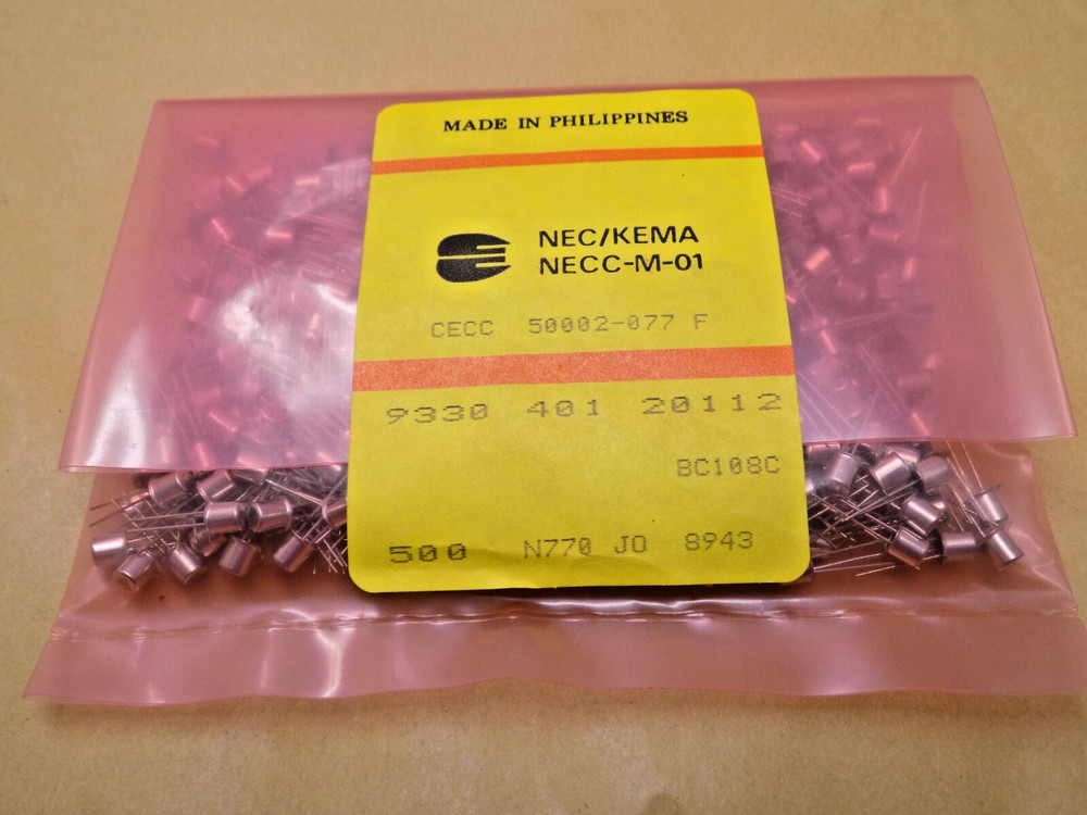 20x BC108C PHILIPS TRANSISTOR NOS