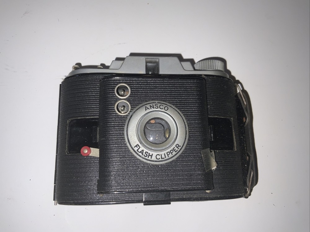 Vintage Ansco Flash Clipper Camera with Box