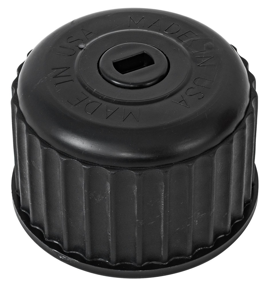 JEGS Square 5-Gallon Utility Jug [2-Handle, Black]