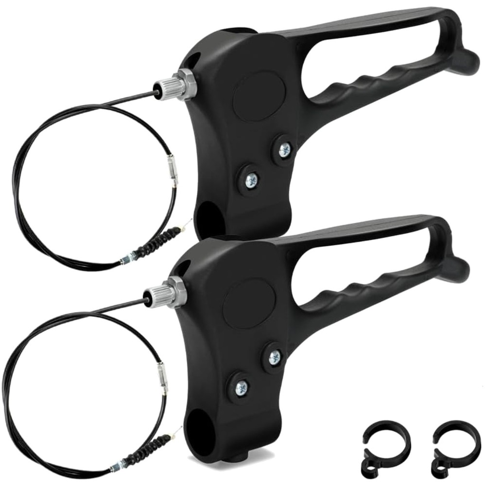 Reliable Brake Handle Assembly for Mobility Walkers - 2 Pack with 41'' Cable