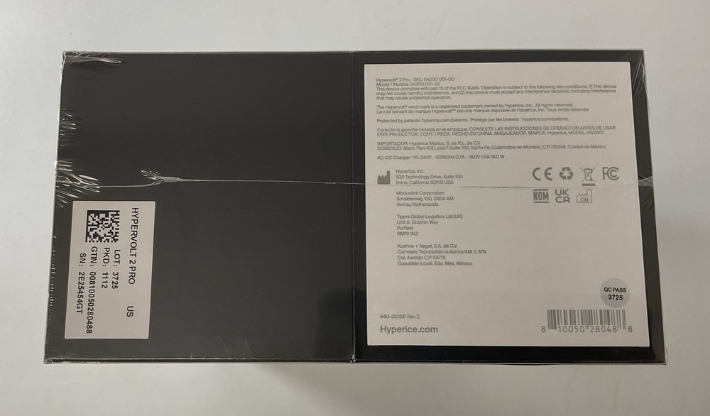 Hyperice Hypervolt 2 PRO Battery Percussion Deep Tissue Massager - NEW/SEALED