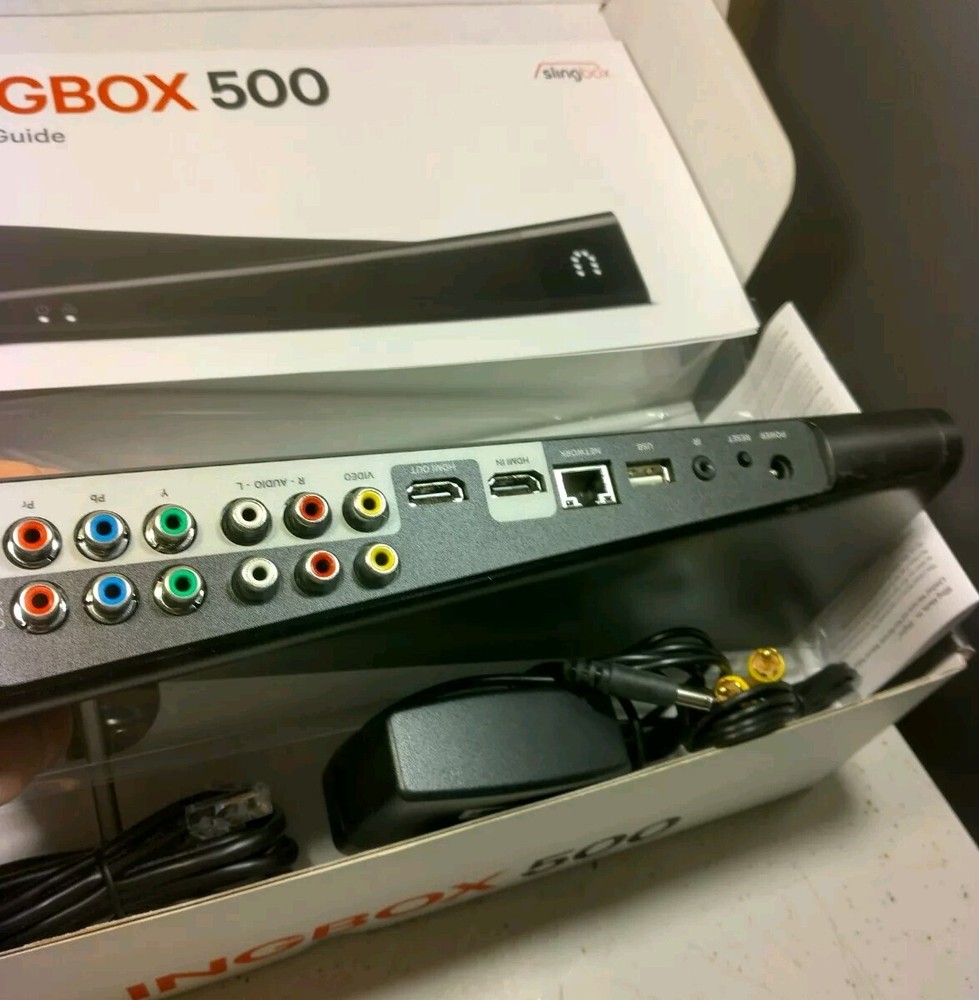 Slingbox 500 With Box And Cords No Remote