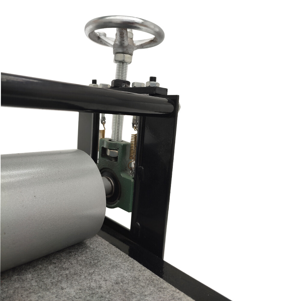 Upgrade Portable Press Printmaking Machine 30x50cm Adjust Tabletop Slab Roller