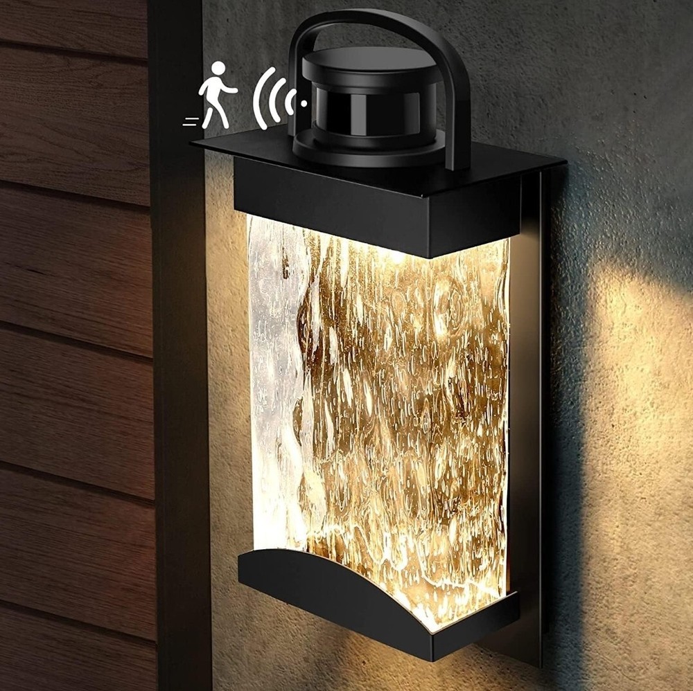 Lamomo Motion Sensor Outdoor Wall Scone
