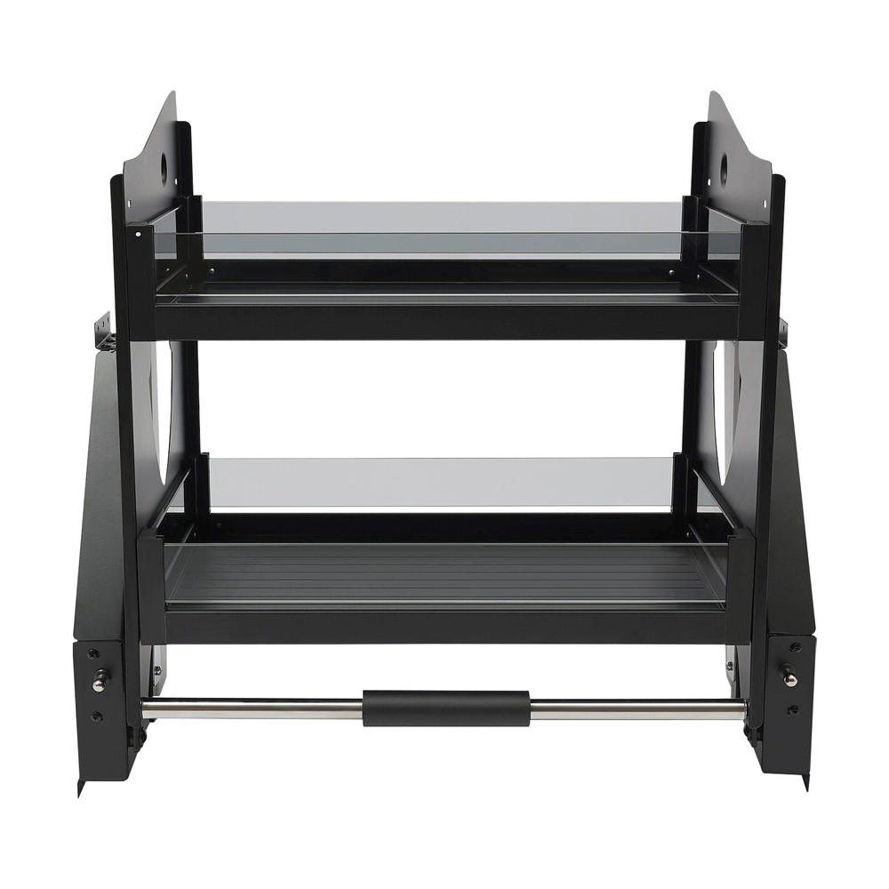 Pull Down Shelf Upper Kitchen Wall Cabinet Storage Organizer (24inch Cabinet)