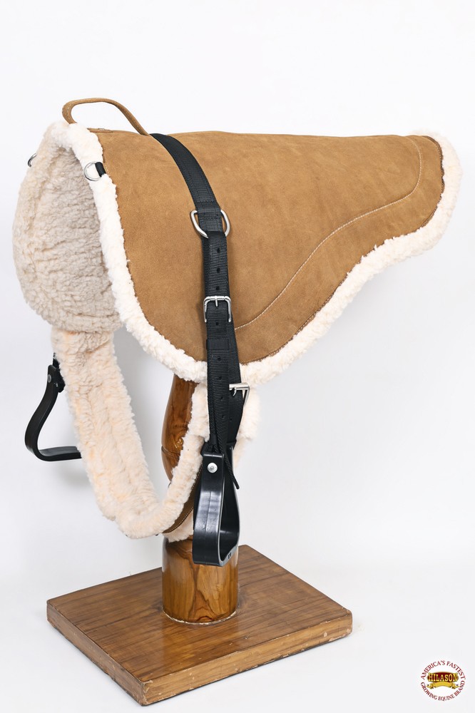 HILASON Western Regular Size Bareback Pad | Breast Collar and Girth Saddle Pads