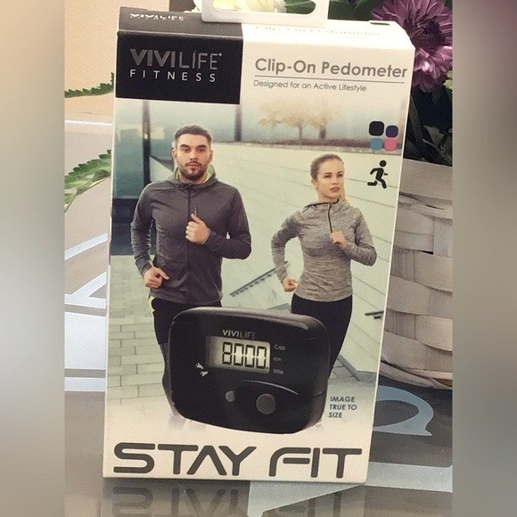 New!!  Vivilife Clip-on Pedometer
