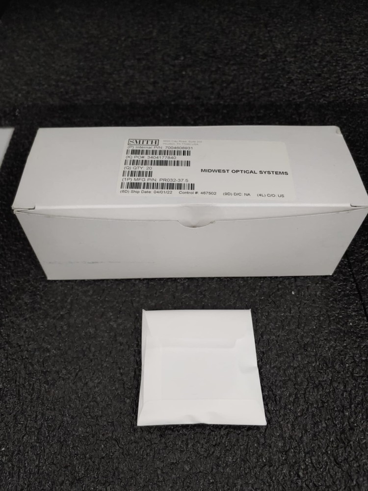 Midwest Optical Systems 7004606931 PR032-37.5 Visible Linear Polarizer Filter