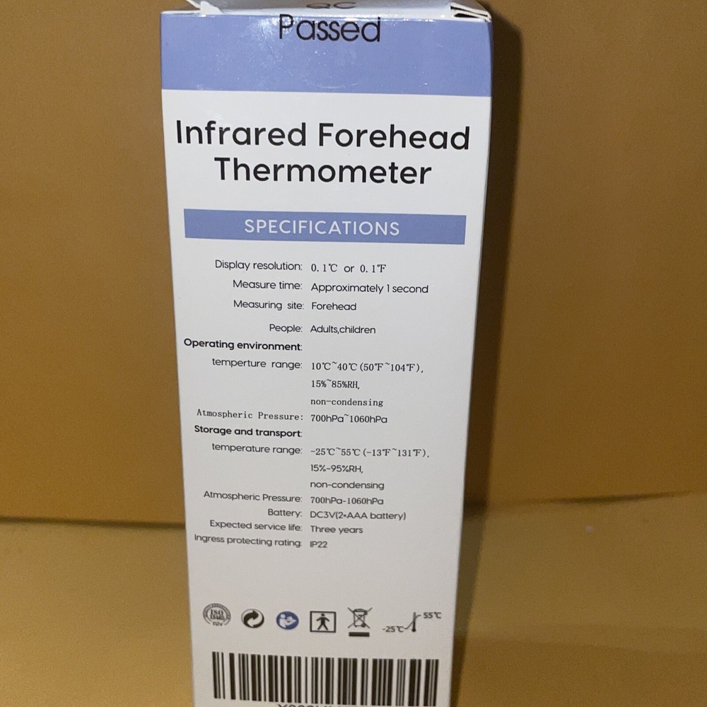 Fermometer Infrared Forehead Thermometer