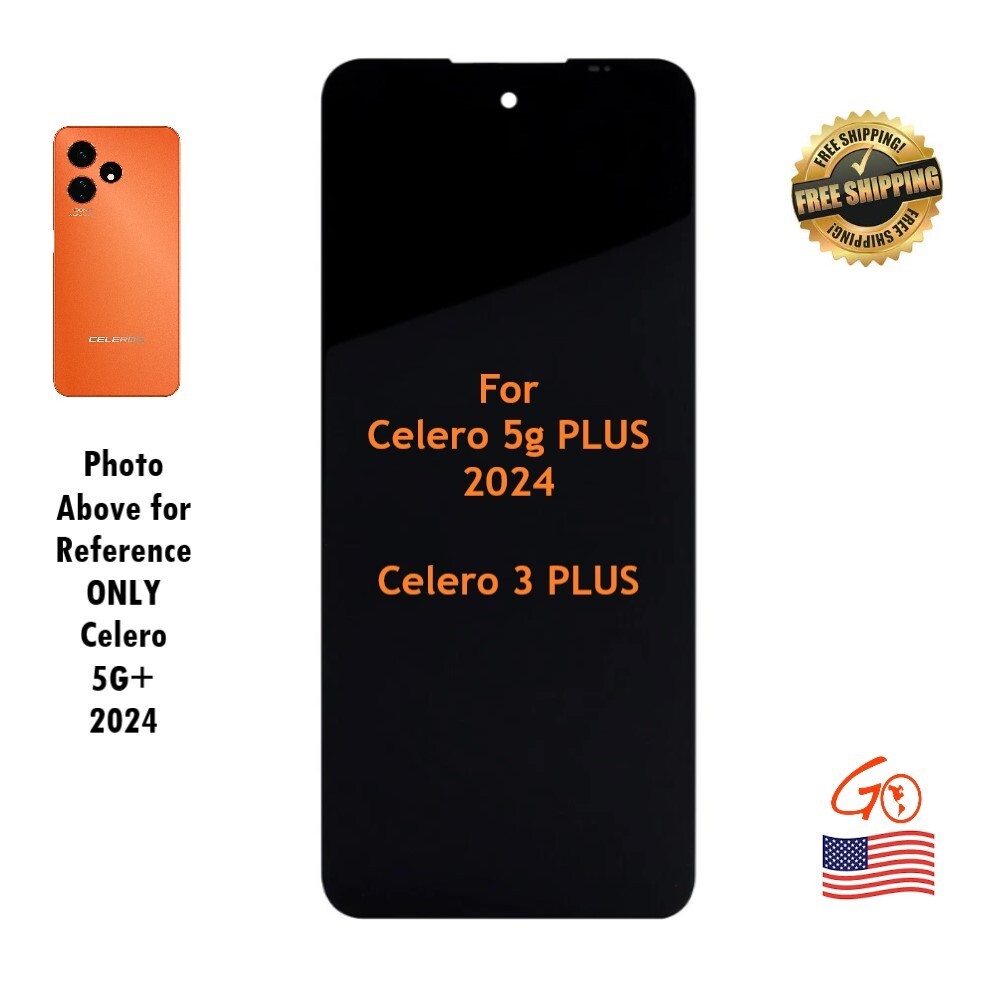 LCD Screen Combo Replacement for Boost Celro 5G Plus 2024 Celero 3 Plus