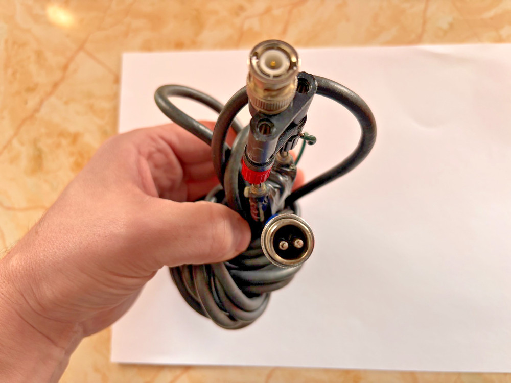 Vintage Shure Model 430 Commando Microphone with Cable (Untested) Harmonica 60's