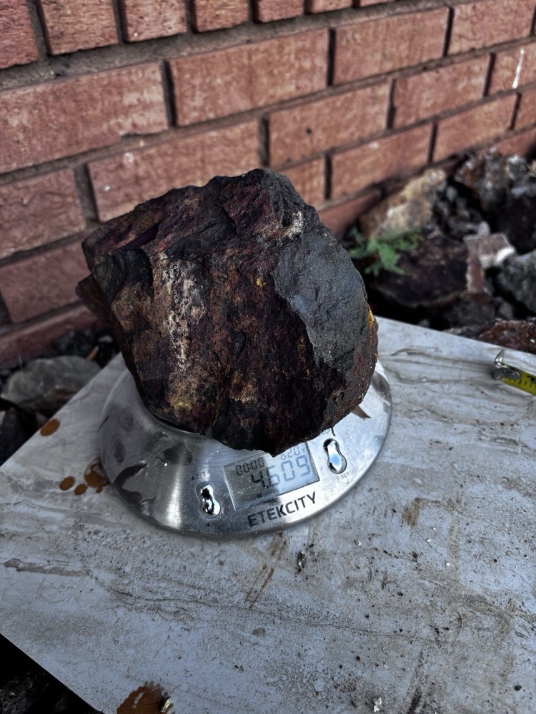 extremely dense copper silver gold iron ore from arizona