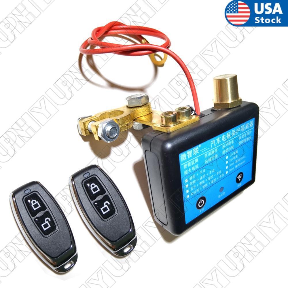24V 350A Car Battery Protection Switch Automatic Cut Off Wireless Remote Control