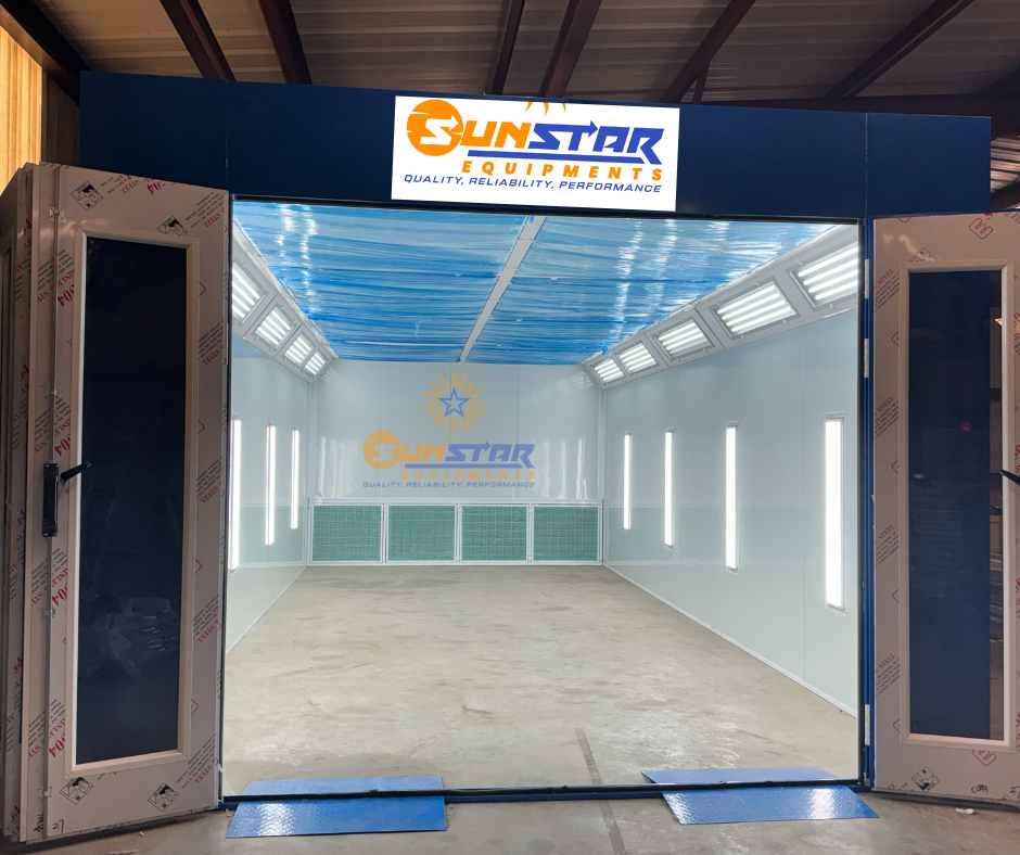 New Paint / Spray booth for Specially Sprinter van